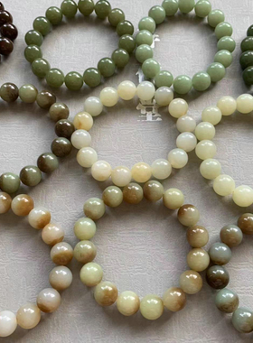 【风烟俱净】新疆和田玉手链12mm16颗性价比精品手串特价款特色