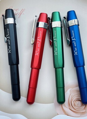 末匠MAJOHN 阿尔法铝合金手账笔 八角防滚轻量便携旅行口袋钢笔