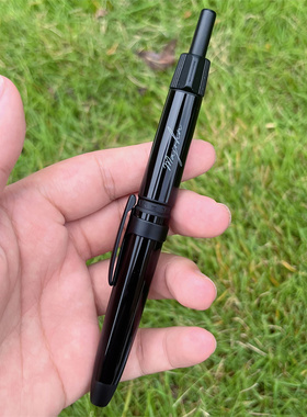 MAJOHN末匠A3按压旋转式伸缩钢笔树脂版办公书写正姿送礼中细