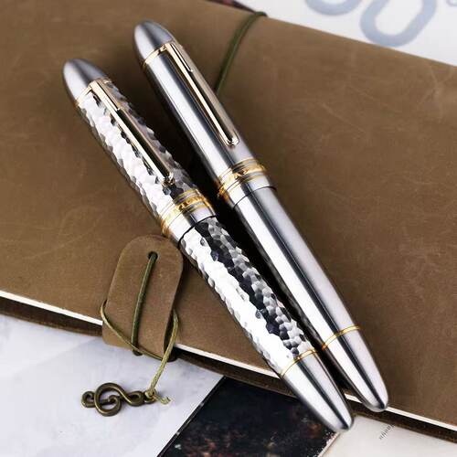 末匠P141钛合金大型活塞钢笔