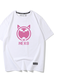 NEKO电子音乐手游音乐世界Cytus II周边t恤短袖男女情侣装夏装t恤
