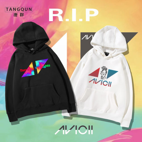 百大电音摇滚卫衣瑞典avicii神艾