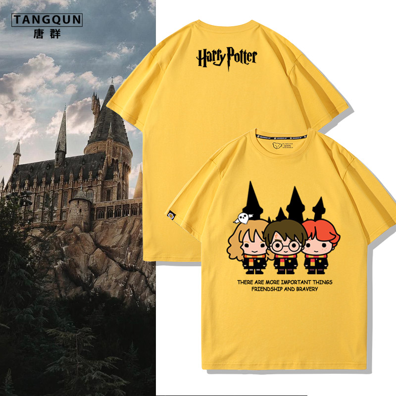 卡通动漫短袖T恤，宽松纯棉嘻哈