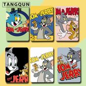 t恤男女2020新款 纯棉宽松百搭半袖 情侣装 猫和老鼠联名短袖 春夏装