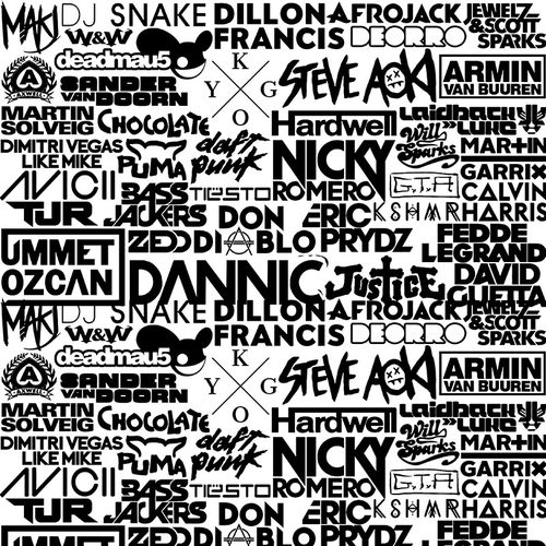 百大电音周边dj联名同款avicii男