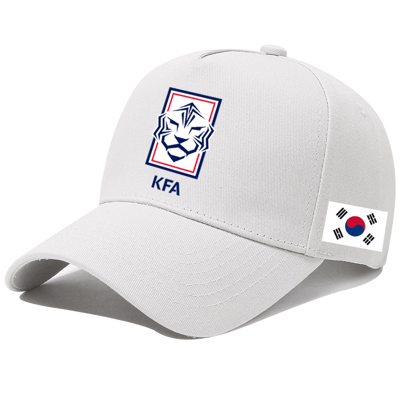 世界杯足球赛韩国队情侣休闲棒球帽子球迷纪念鸭舌帽足球迷帽子