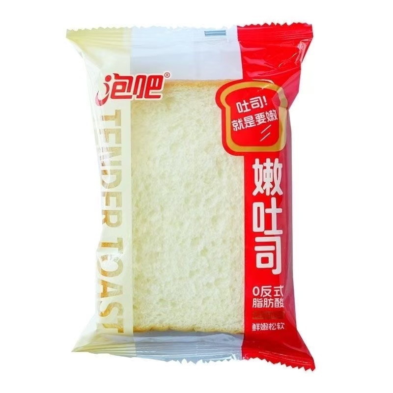 泡吧嫩吐司面包营养代餐超嫩吐司糕点心午茶学生健康早餐蛋糕