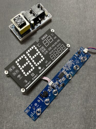电热水器显示屏GLS-B58显示器电源板电路板供电板JD08T适用新飞
