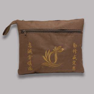 佛家用品海青包袋僧服朝修帆布僧包朝山袋三衣袋居士包僧人三衣包