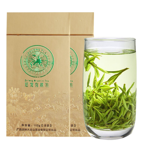 2025年有机绿茶罐装100g