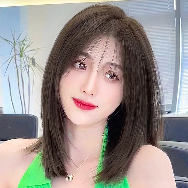 微丽真人发丝时尚修颜减龄锁骨发