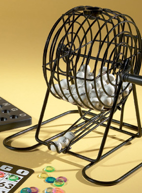 桌面游戏宾果游戏酒具游戏酒吧摇奖机BINGO幸运大转盘棋牌手动摇