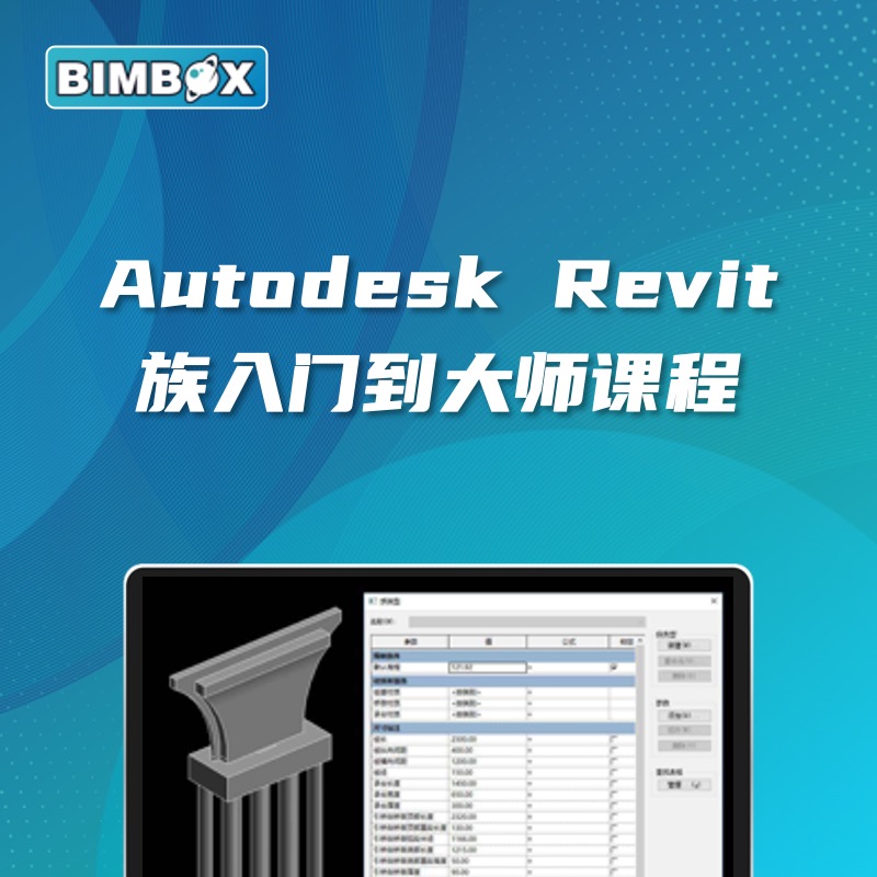 Revit 族从入门到大师教程（BIMBOX出品高阶造型精讲视频建筑教程