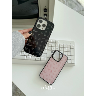 【福利款】Theearthroom 新款蘑菇森林 全包黑边磁吸手机壳 适用于iPhone16ProMx