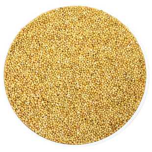 鸟粮新黄谷子中小型鹦鹉饲料食虎皮玄凤牡丹带壳小米食物粮食5斤