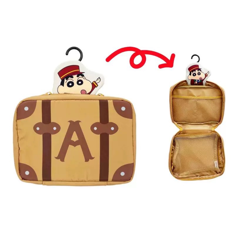 可爱蜡笔小新洗漱包便携化妆包