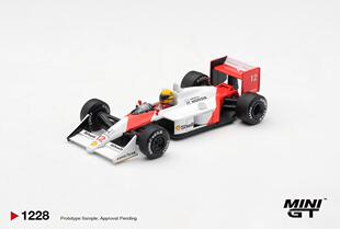 [V的预售]MINIGT 1:64 #1228 MP4 Senna 合金汽车模型
