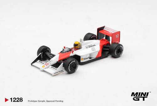 [V的预售]MINIGT 1:64 #1228 MP4 Senna 合金汽车模型