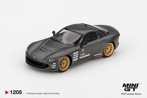 [V的预售]MINIGT 1:64 #1205 马自达RX7 RE雨宫 合金汽车模型