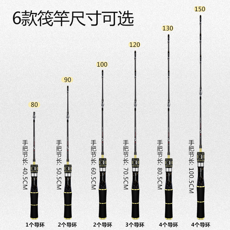 筏钓套装微铅鱼竿全套伐竿桥筏竿