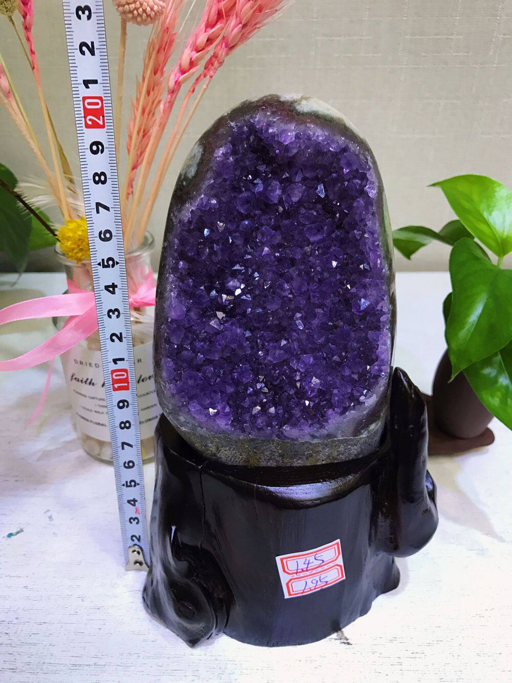 盆水晶洞招财消磁摆件簇洞摆件 紫晶洞 聚宝巴西乌拉圭天然紫水晶在类目 饰品/流行首饰/时尚饰品新, 摆件中 - 来自Buy2taobao.com提供专业的淘宝代购服务