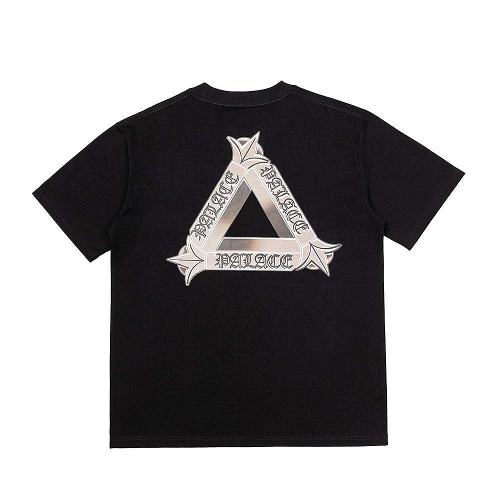 PALACE SS24TRI-OG后背三角印花圆领短袖T恤美式小众男女同款潮