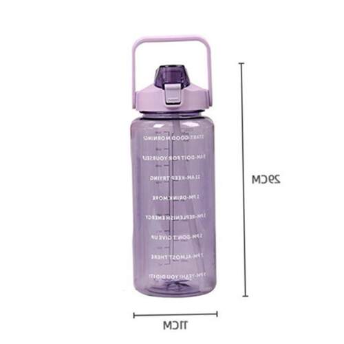 2 Liter Water Bottle Girls large capacity water cup 水杯