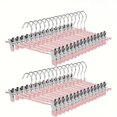 10pcs Dip Plastic Anti Slip Drying Hanger, Home Drying Exper
