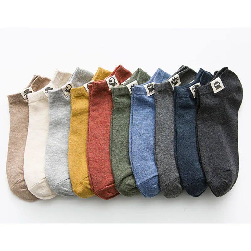 10 Pairs Large Size Socks Men Summer Breathable Alien Ankle