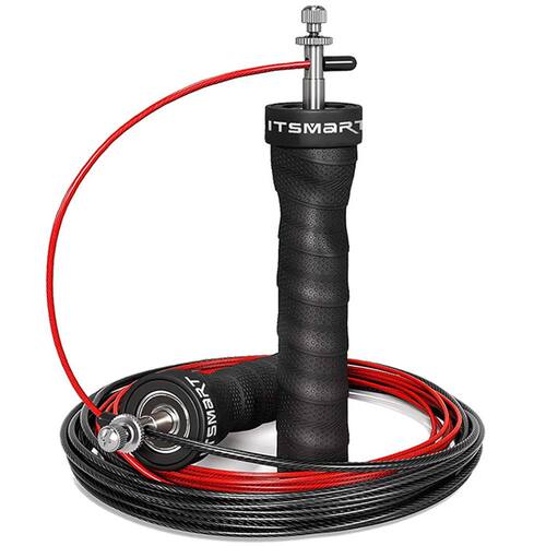 1 set of steel wire skipping rope for fitness and physical t