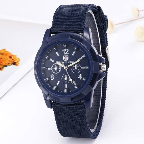 Men Multi-function Fild Night Light Watch Casual Wristwatche