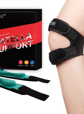 Patella Knee Strap Anti-Slip Knee Pain Relief Support for Sp