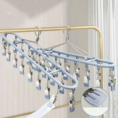 Clothes and socks drying rack, stainless steel underwear dry
