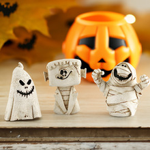 Pumpkin Head Ghost Halloween decoration tabletop 万圣节摆件