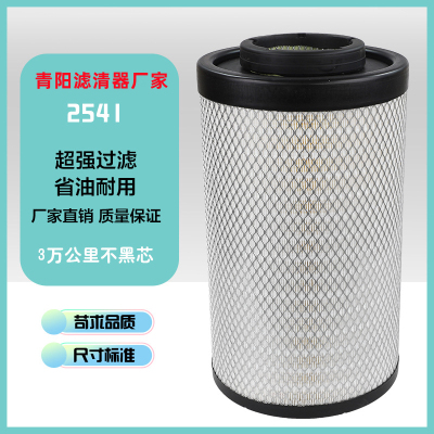 k2541空气滤芯适用东风天锦KRr雷诺292马力国五国六AF4405AA90214