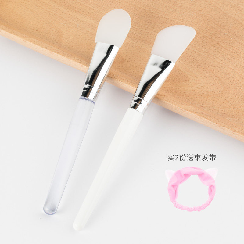 硅胶面膜刷涂抹涂面膜刷子硅胶泥膜发膜刷软毛面部化妆工具脸部