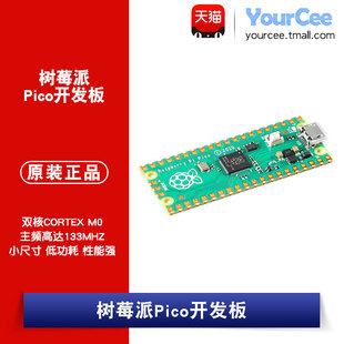 树莓派RP2040 Pico开发板 双核133MHZ Raspberry Pi RP2040 PICO