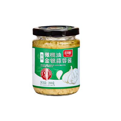 顶顶鲜橄榄油蒜蓉酱200g/瓶
