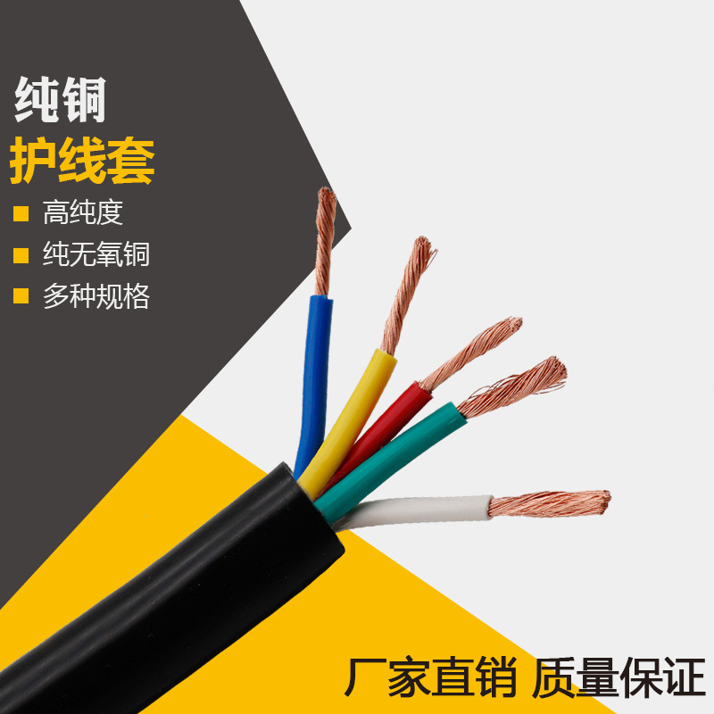 德盛祥牌 ZR RVV 铜芯阻燃电线2/3/4/5芯 4平方国标产品护套线|ruв категории электронный/электрик, провод, армированные линия - от Buy2taobao.com для оказания профессиональной услуги покупки агента Taobao