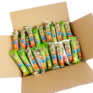 徐福记米格玛夹心米果卷芝士味小包装糙米果棒饼干散称零食大礼包