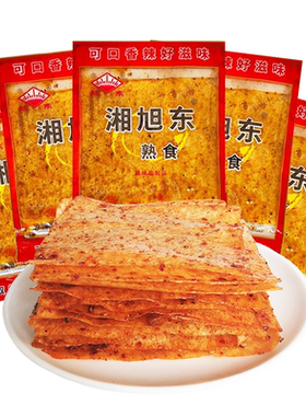 湘旭东麻辣片手撕豆皮