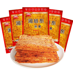 湘旭东熟食麻辣片儿时怀旧手撕大辣片豆皮辣条童年校门口零食小吃