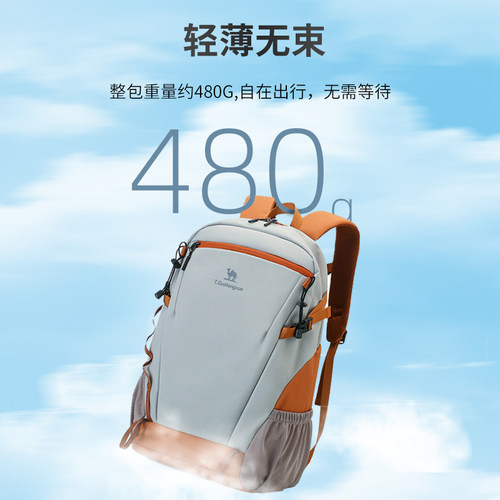 户外男女通用登山背包旅行双肩包差旅大容量休闲包超轻便2024新款