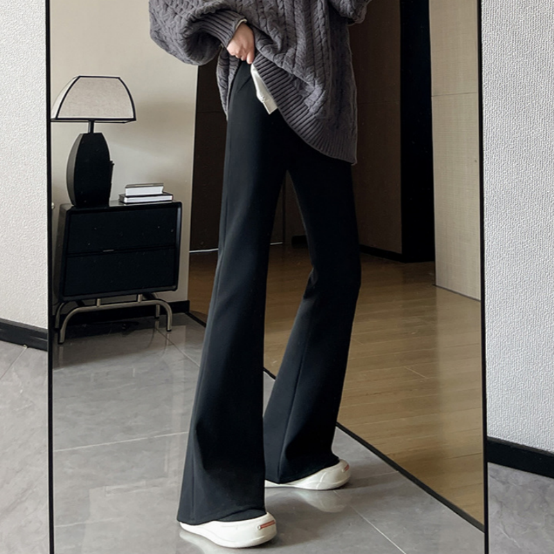 限时特价喇叭裤舒适百搭微喇