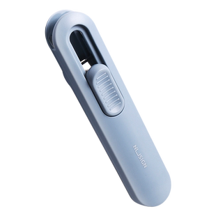 得力试卷推夹器文件整理推夹器补充夹子便捷金属票据夹书页夹装订文件多功能金属无痕夹卷子的小夹子办公文具