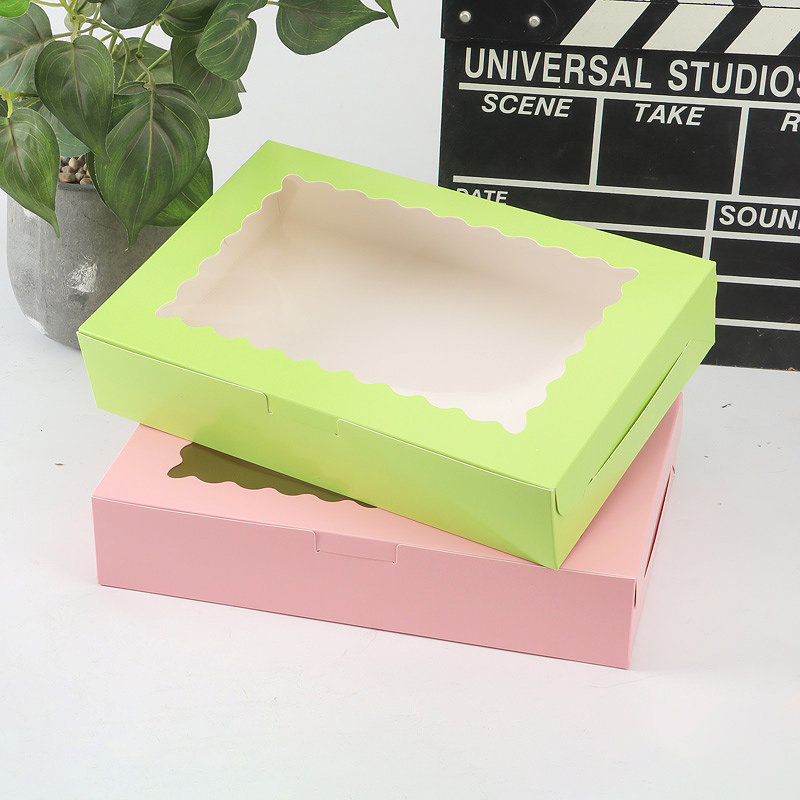 甜甜圈蛋挞甜品打包盒