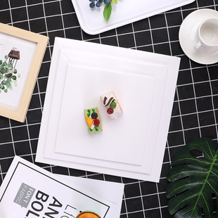 寸白色加厚蛋糕底托方形硬纸垫包边慕斯烘焙托盘 外贸6