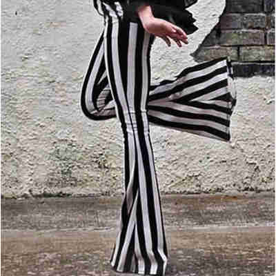 Women's flared pants with pockets