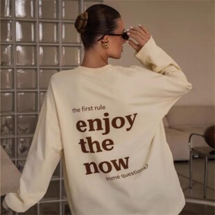 Oversize Tee 欧美时尚 Top T恤上衣女 Shirt Women 休闲纯棉长袖