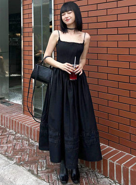New Tie Bow Collar Solid Color Temperament Skirt Women Dress